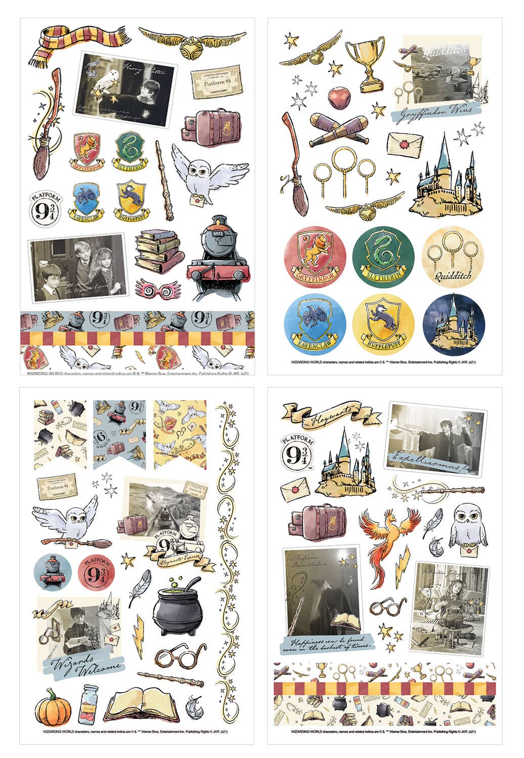 Harry Potter Classic Sticker Pack