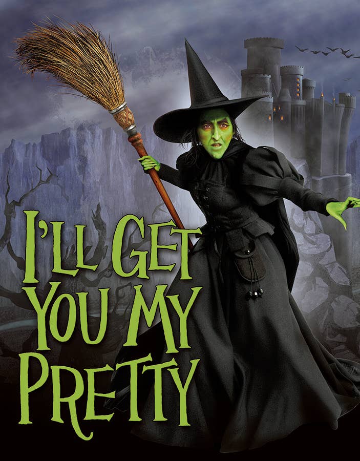 WOZ - Witch - I'll Get You Tin Sign