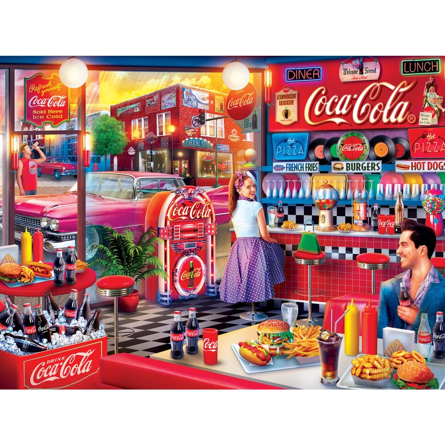 Coca-Cola Soda Fountain 300 piece Jigsaw Puzzle