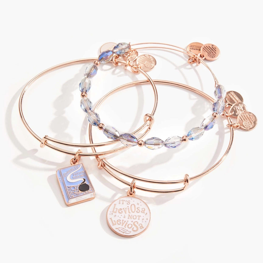 Harry Potter Hermione Leviosa set of 3 Bangle Bracelets
