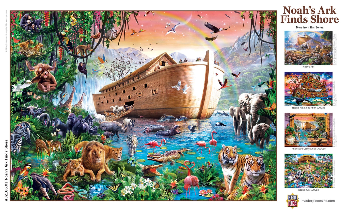 Noah's Ark Finds Shore 550 piece Puzzle