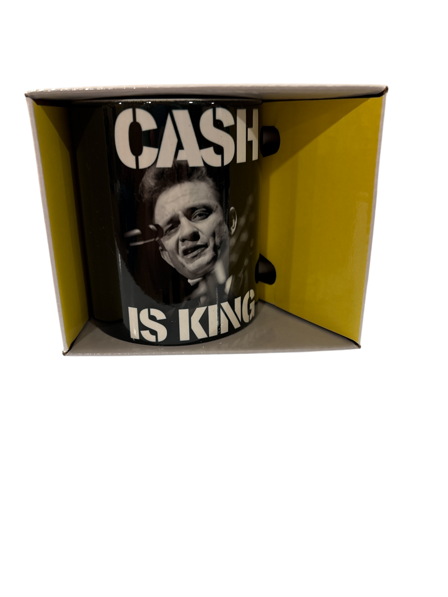 Johnny Cash Is King 11oz. Ceramic Mug