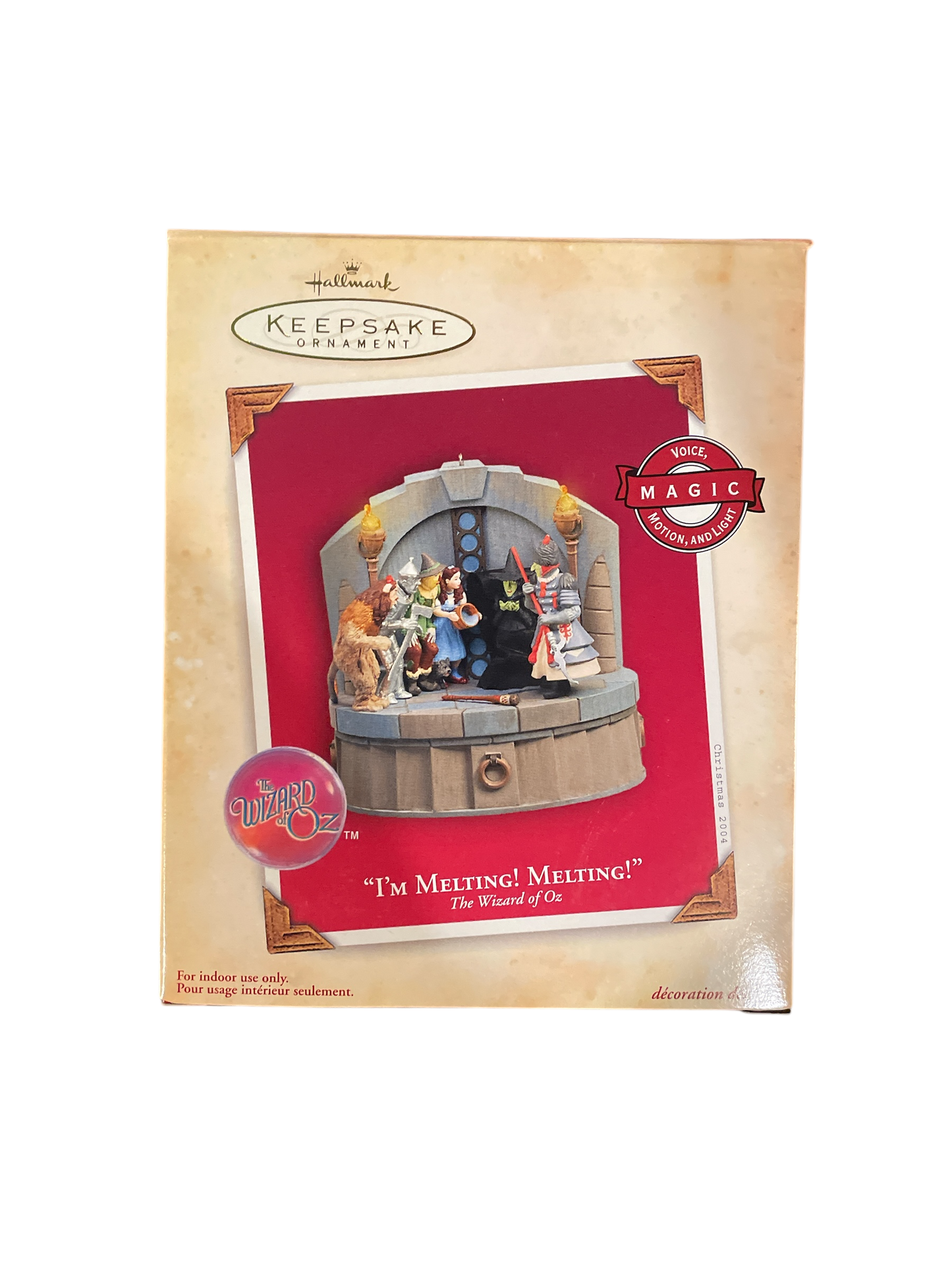 "I'm Melting! Melting!" Magic Hallmark Ornament