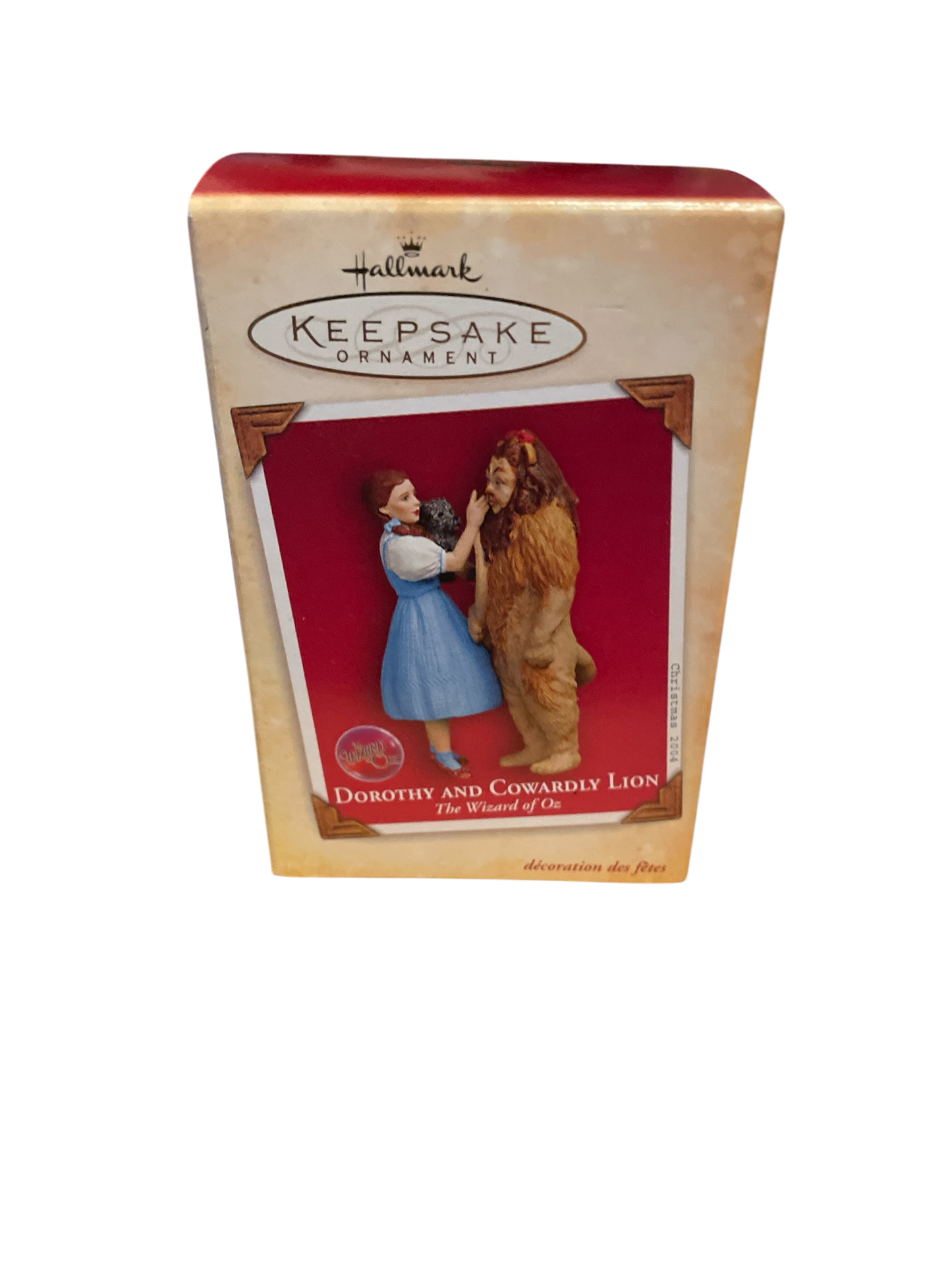 Wizard of Oz Dorothy and Cowardly Lion Hallmark Keepsake Ornament