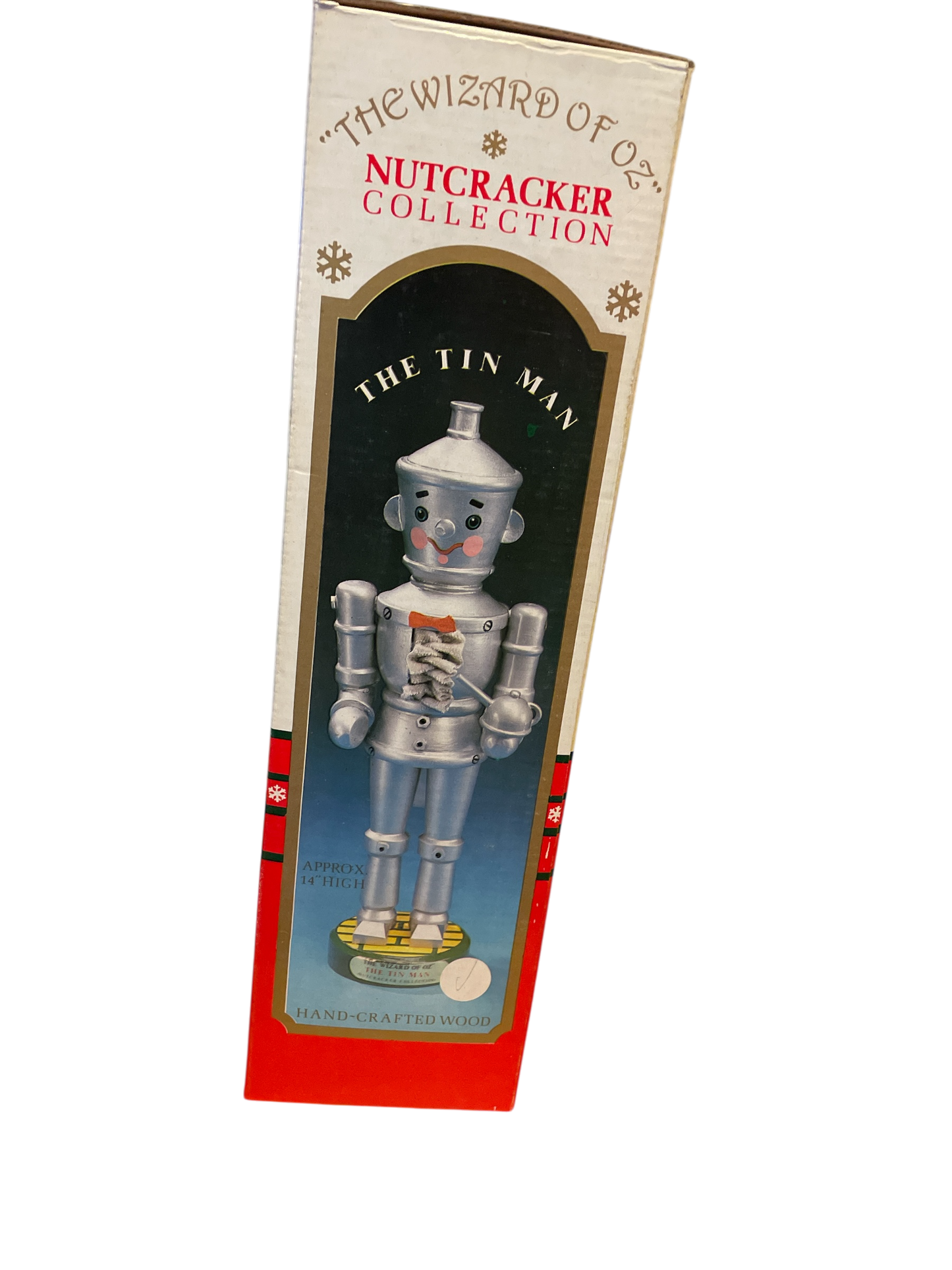Wizard of Oz Tin Man Nutcracker w/Original Box