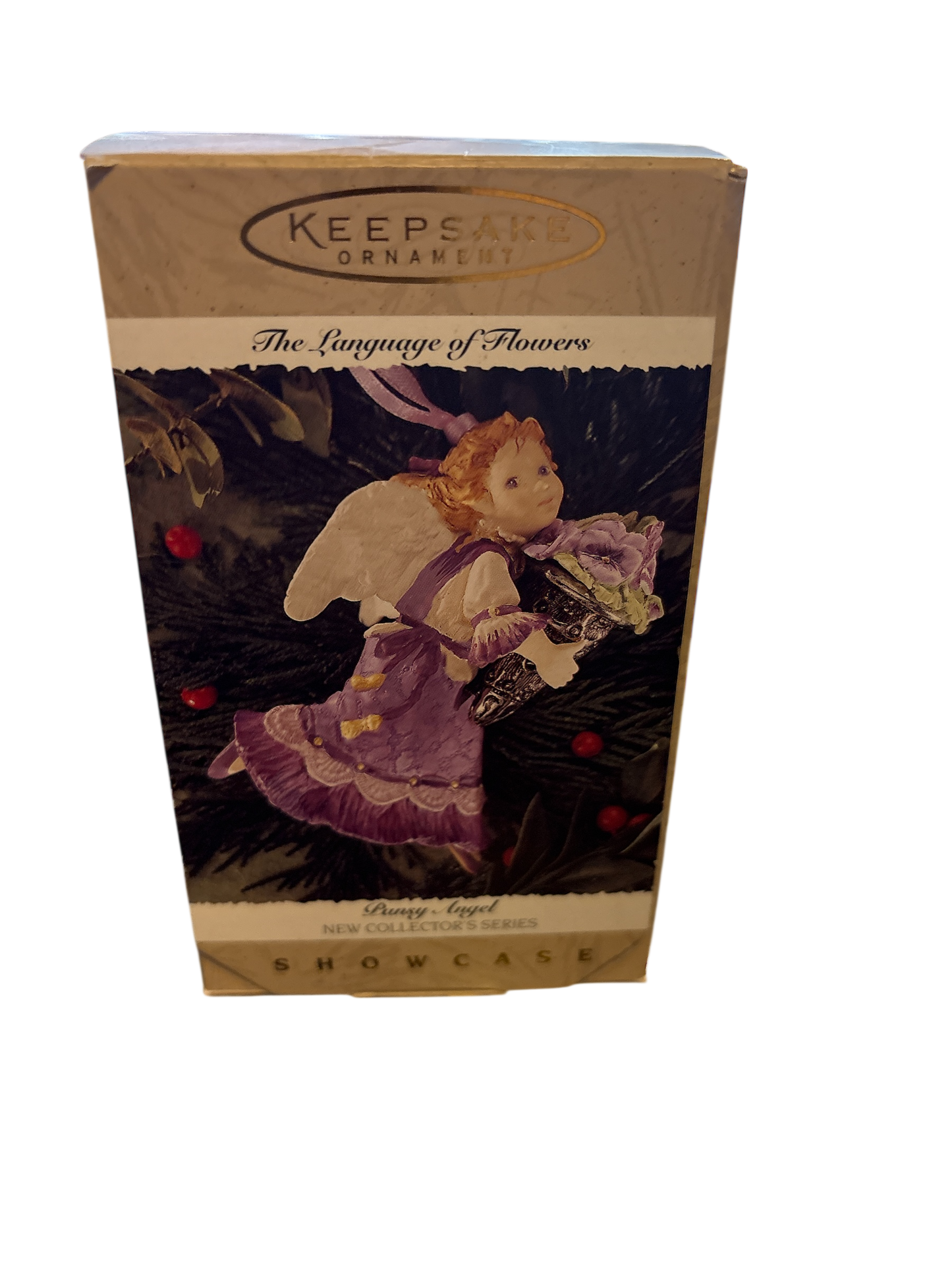 Hallmark Pansy Angel 1996 Keepsake Ornament