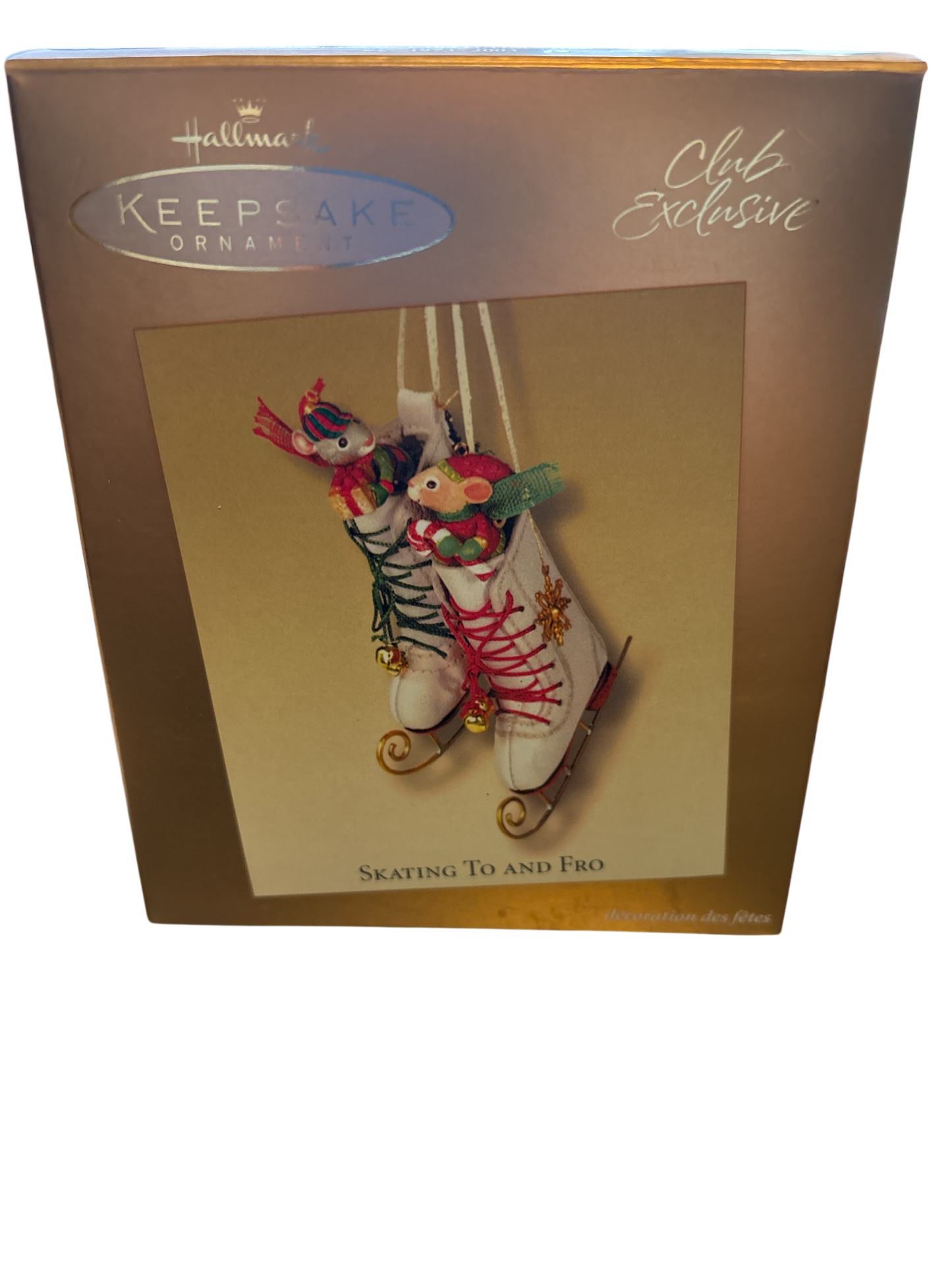 Hallmark Skating To and Fro 2003 Keepsake Ornament