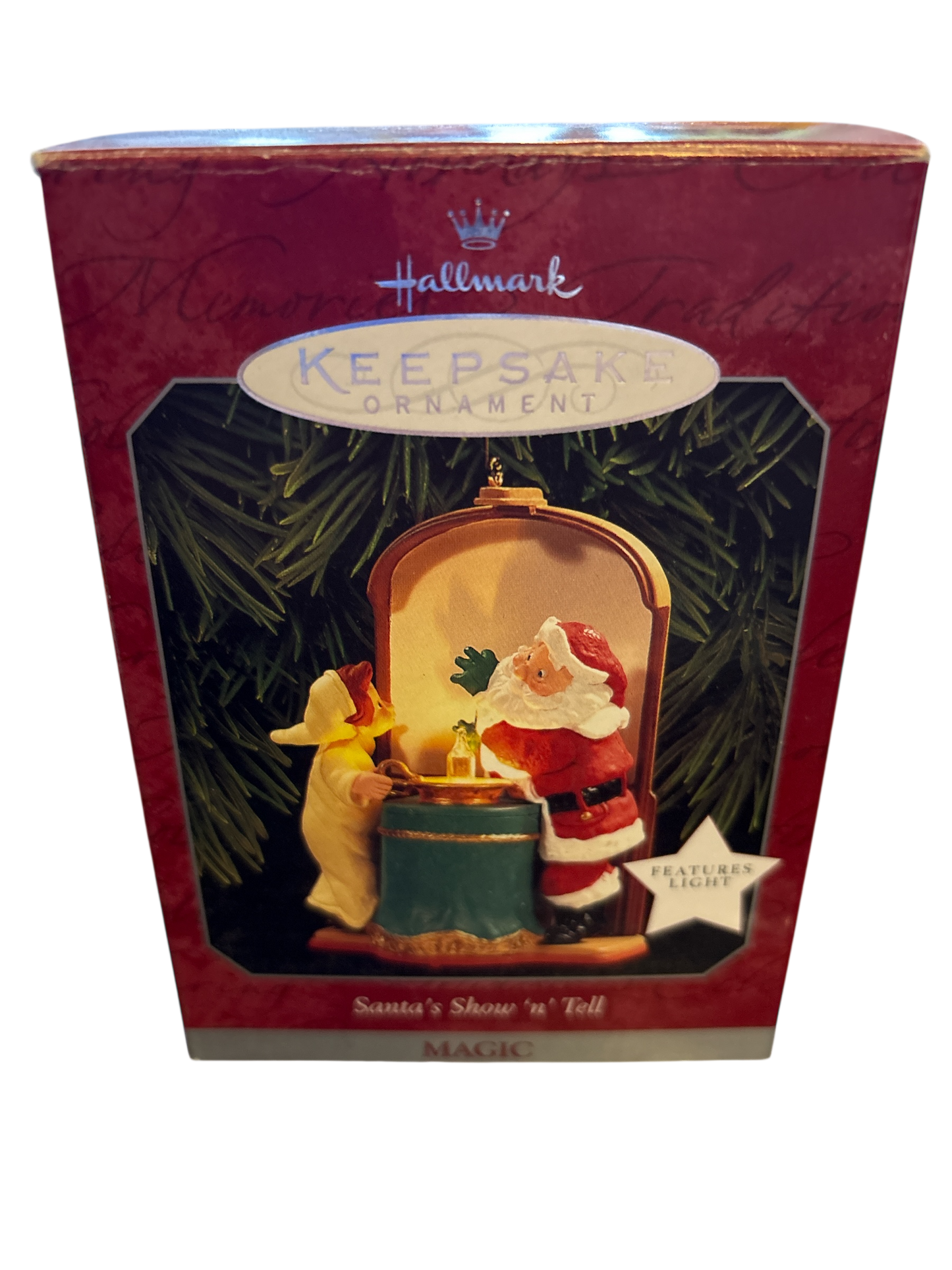 Hallmark Santa's Show n Tell 1998 Magic Keepsake Ornament