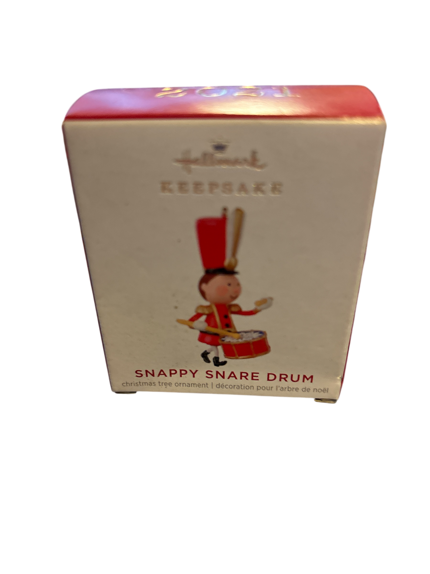 Hallmark Snappy Snare Drum 2021 Keepsake Ornament