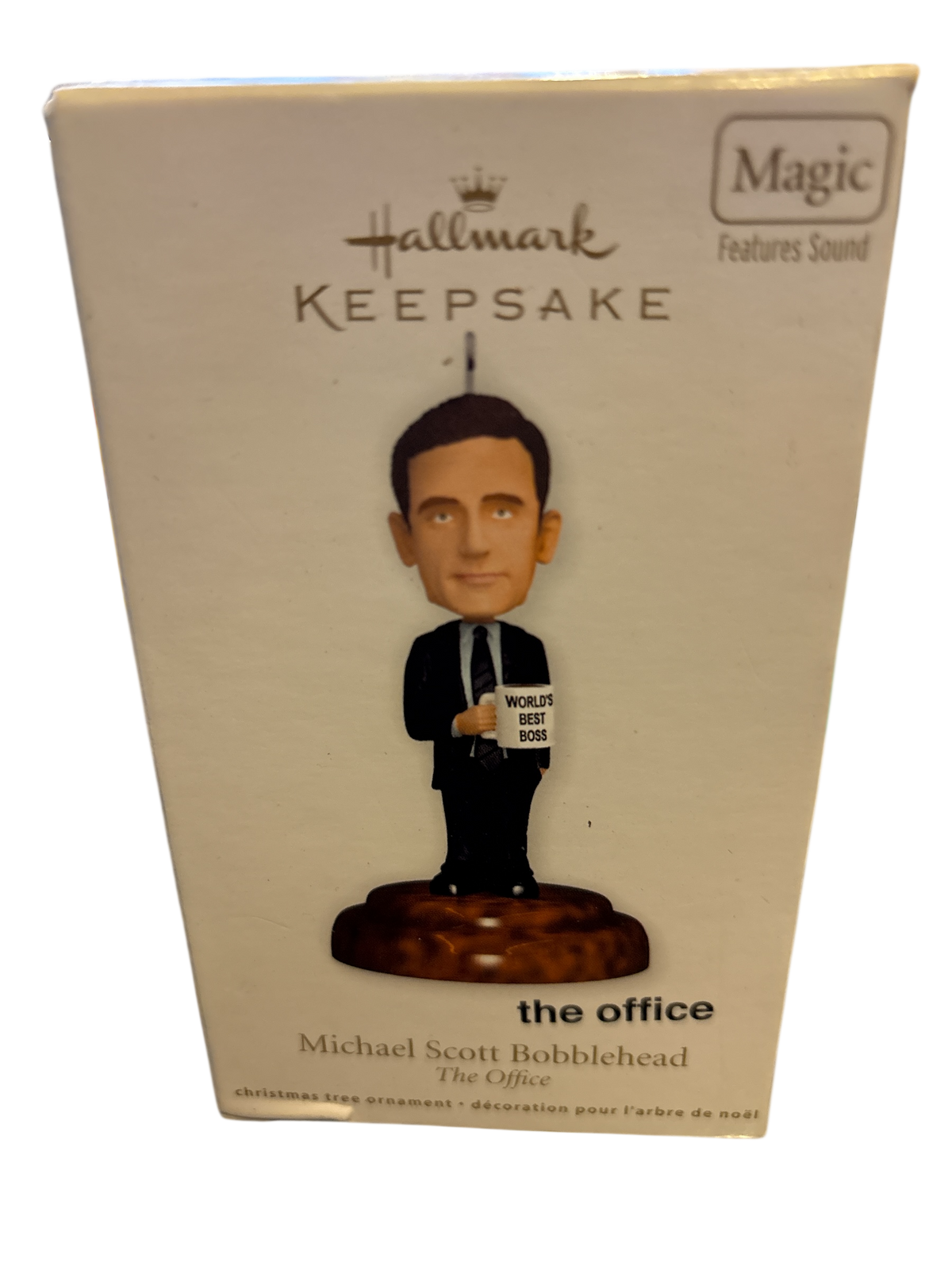 Hallmark Michael Scott from The Office Bobblehead 2011 Keepsake Ornament