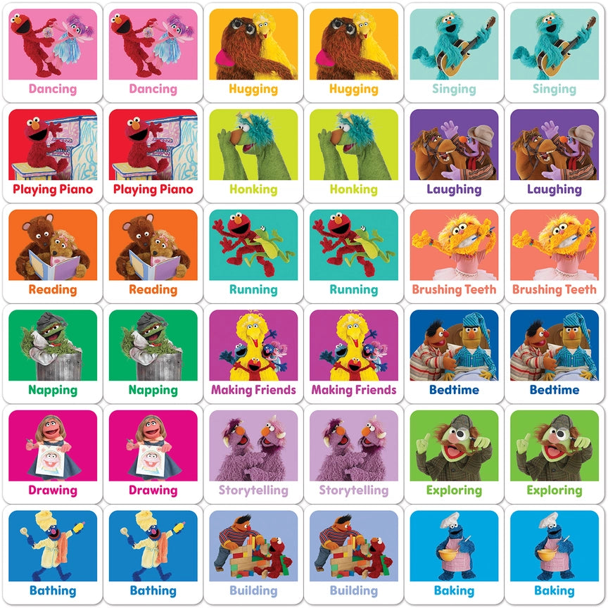 Sesame Street Elmo & Friends Matching Game