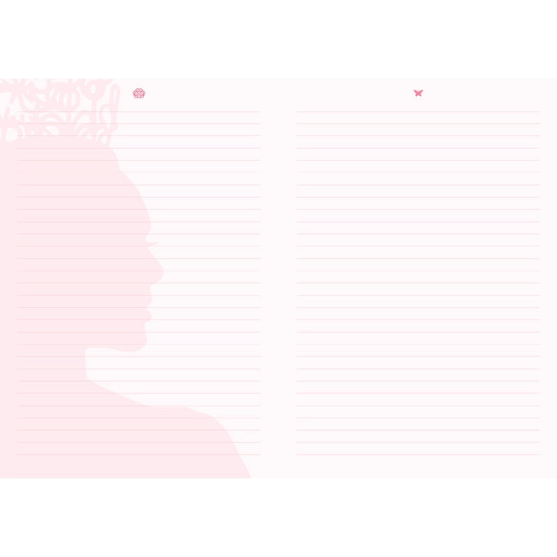 Wicked Elphaba/Glinda Reversible Sculpted Journal