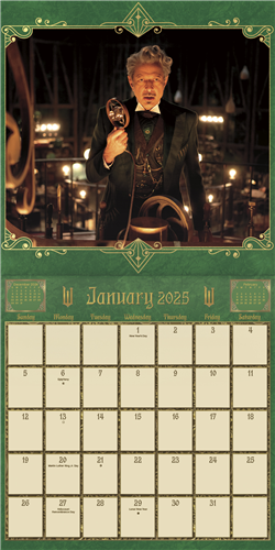 Wicked Part 1 2025 Wall Calendar