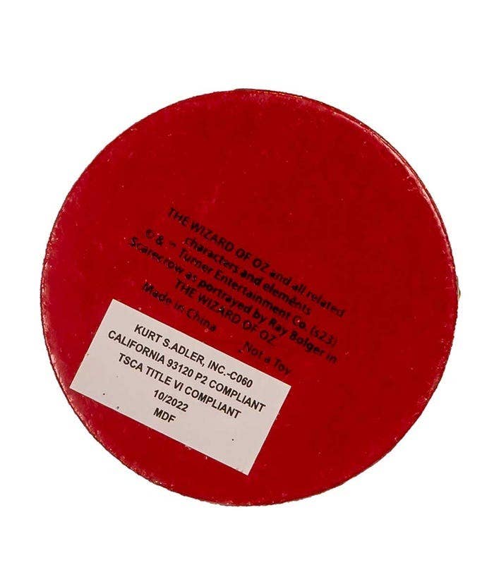 Wizard of Oz 10" Scarecrow Nutcracker