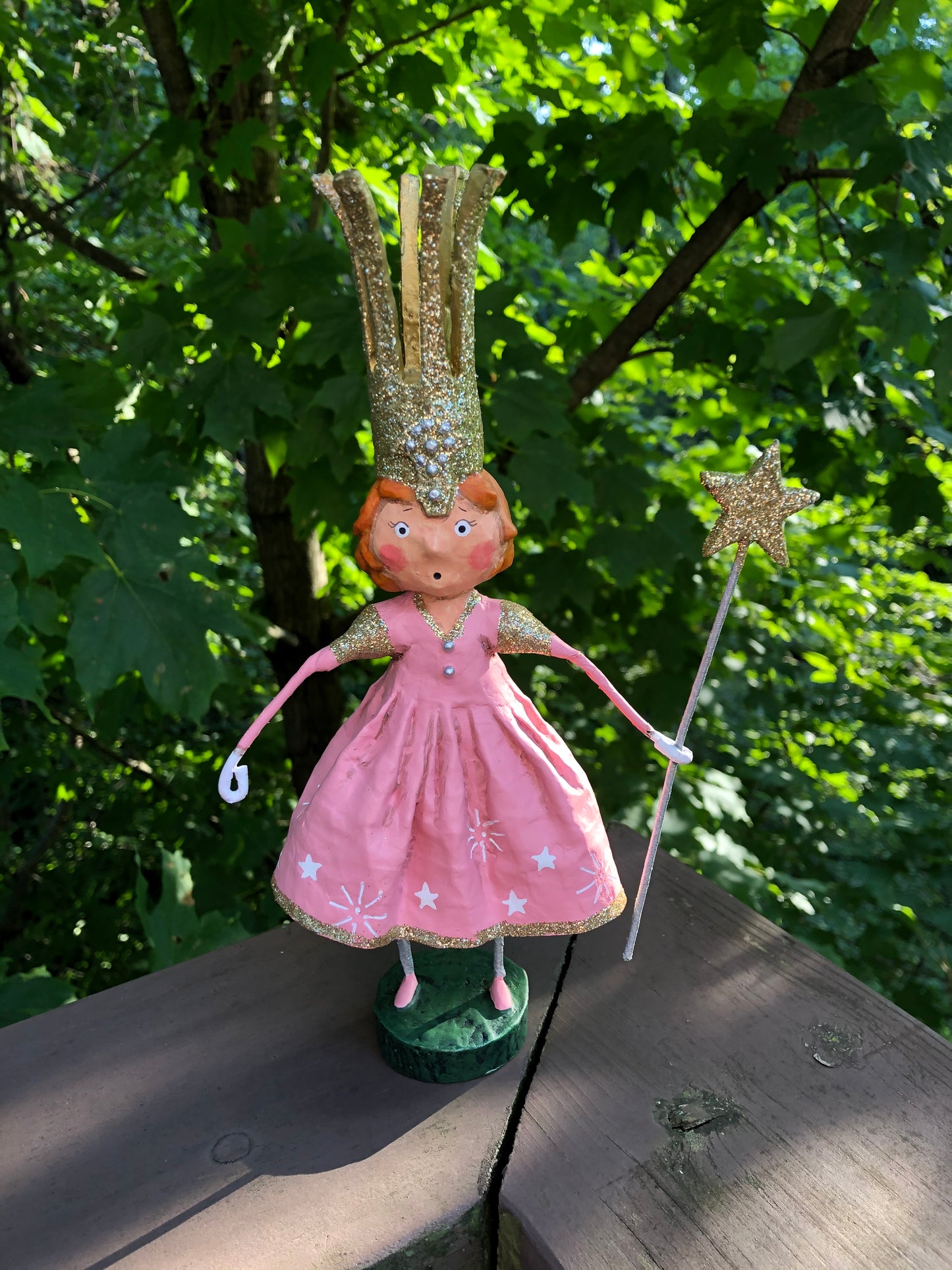 Wizard of Oz - Glinda Handmade Resin Lori Mitchell Figurine