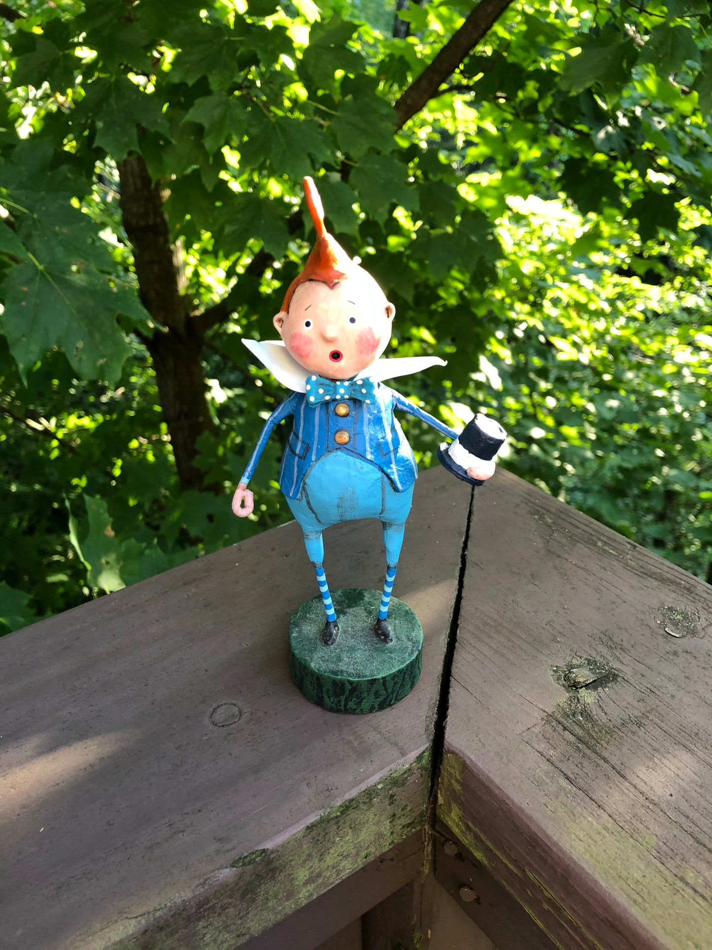 Wizard of Oz - Master Munchkin Handmade Resin Lori Mitchell Figurine