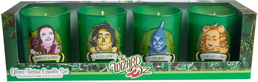 The Wizard of Oz Glass Votive Candle Set