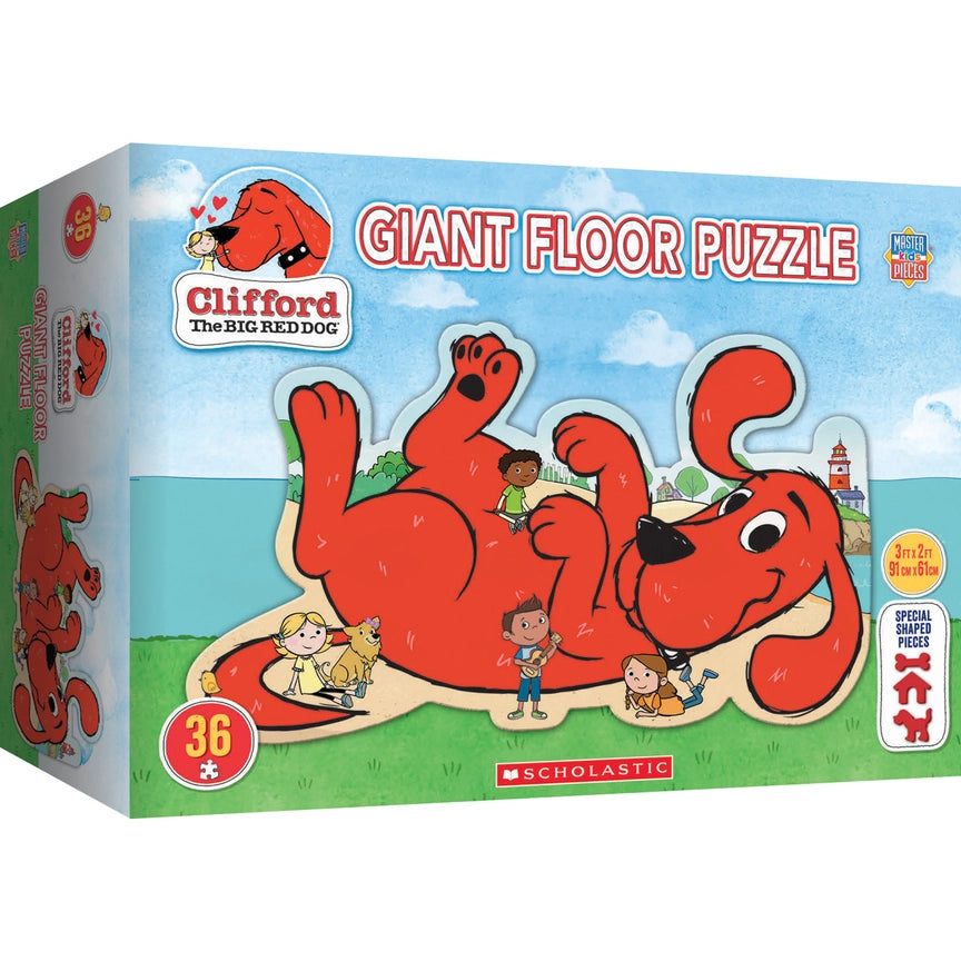 Clifford the Big Red Dog 36 piece Giant Floor Puzzle