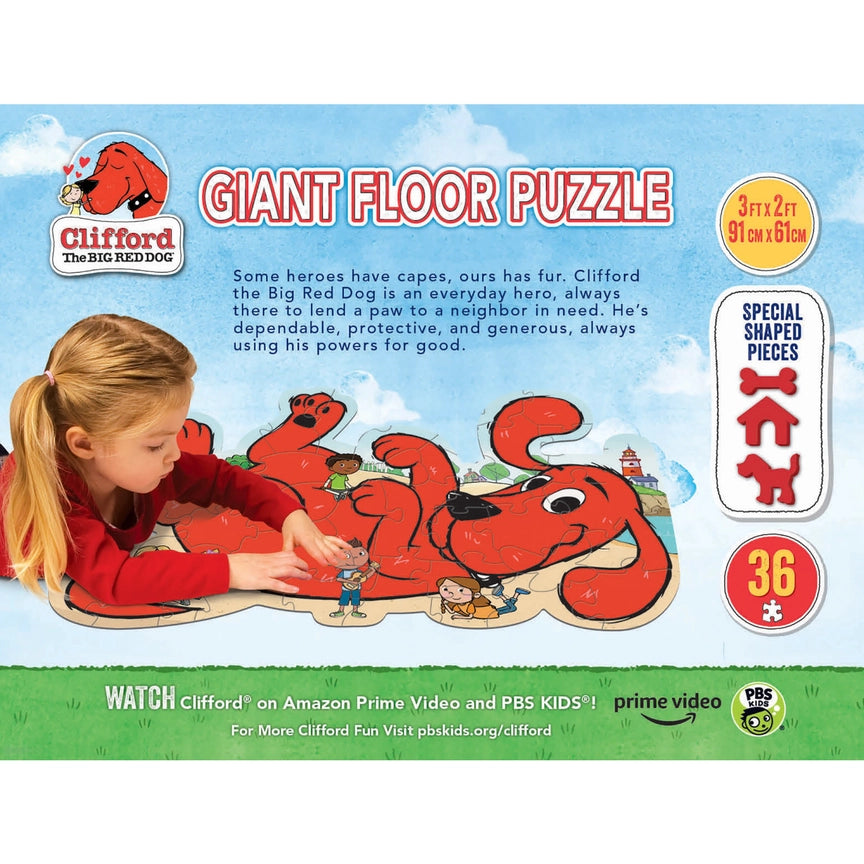 Clifford the Big Red Dog 36 piece Giant Floor Puzzle