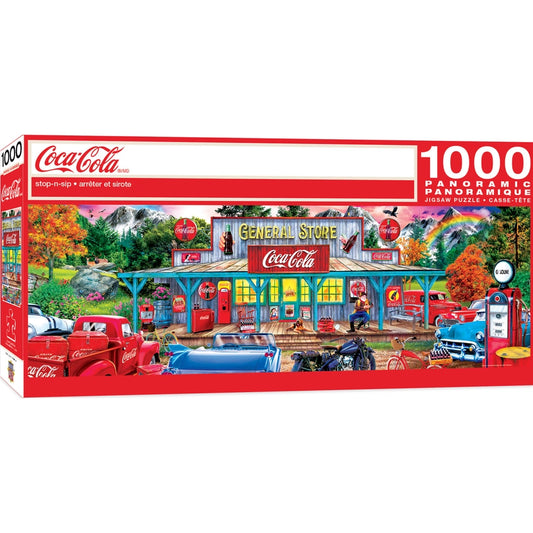 Coca-Cola Stop n Sip 1000 piece Panoramic Puzzle