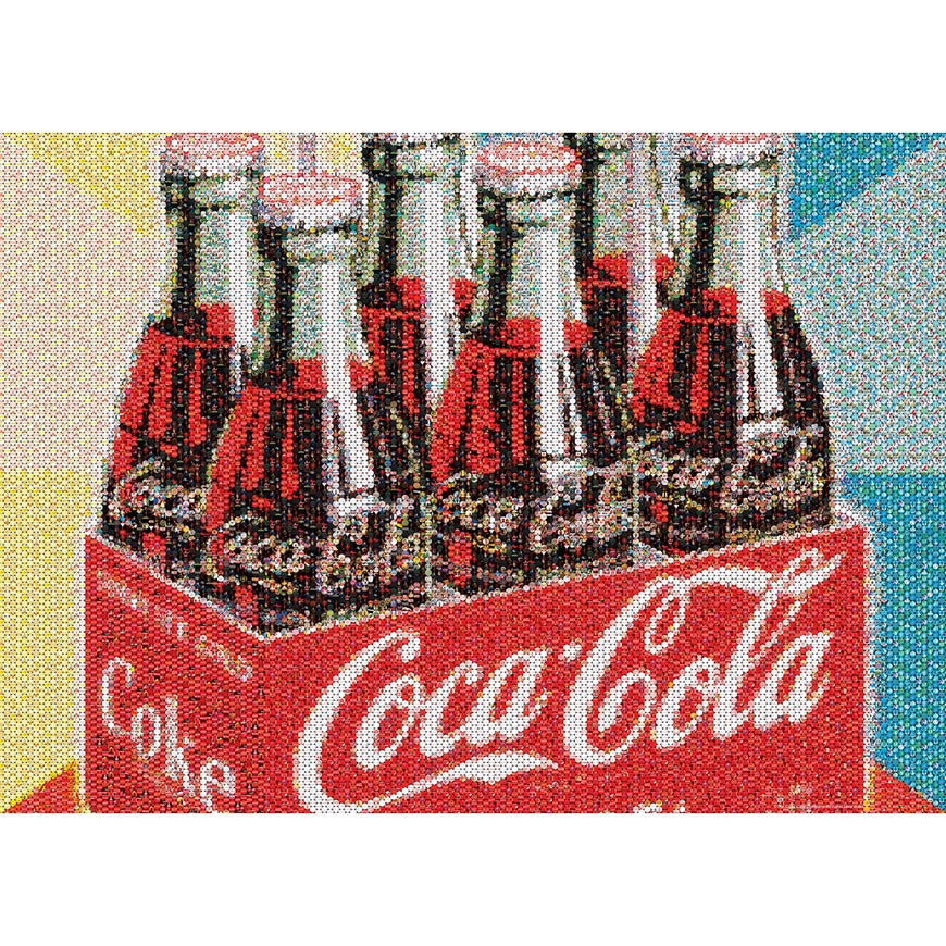 Coca-Cola Mosaic Bottles 1000 piece Jigsaw Puzzle