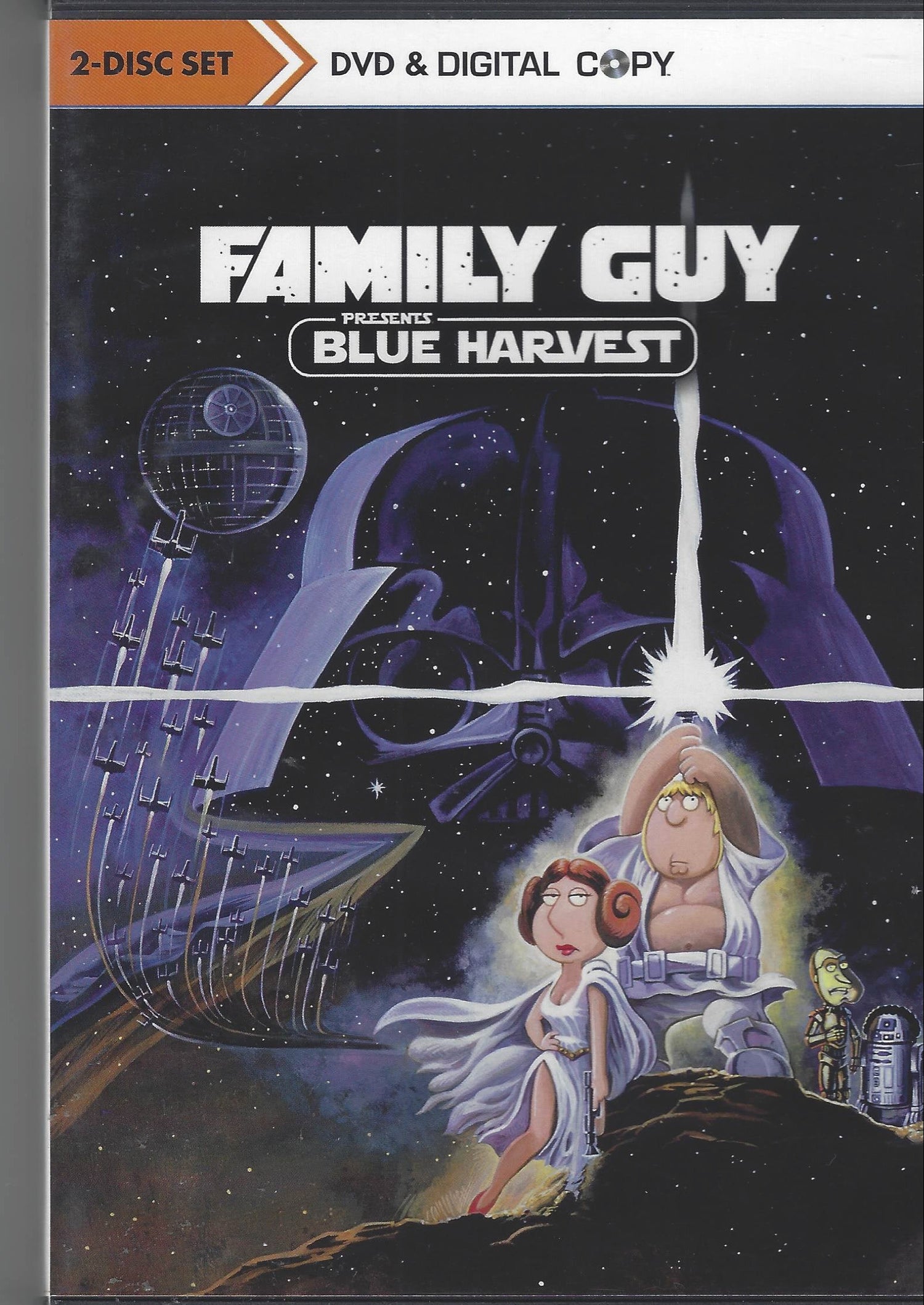 Family Guy DVD Blue Harvest 2-Disc Set Used but Complete in Box