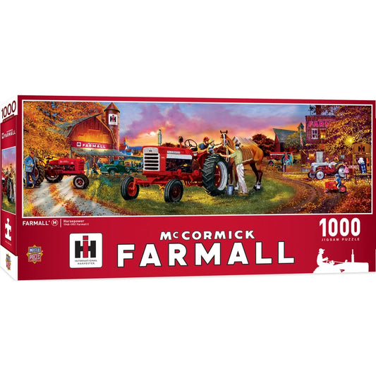 Farmall Horsepower 1000 piece Panoramic Jigsaw Puzzle