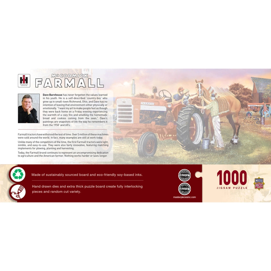 Farmall Horsepower 1000 piece Panoramic Jigsaw Puzzle
