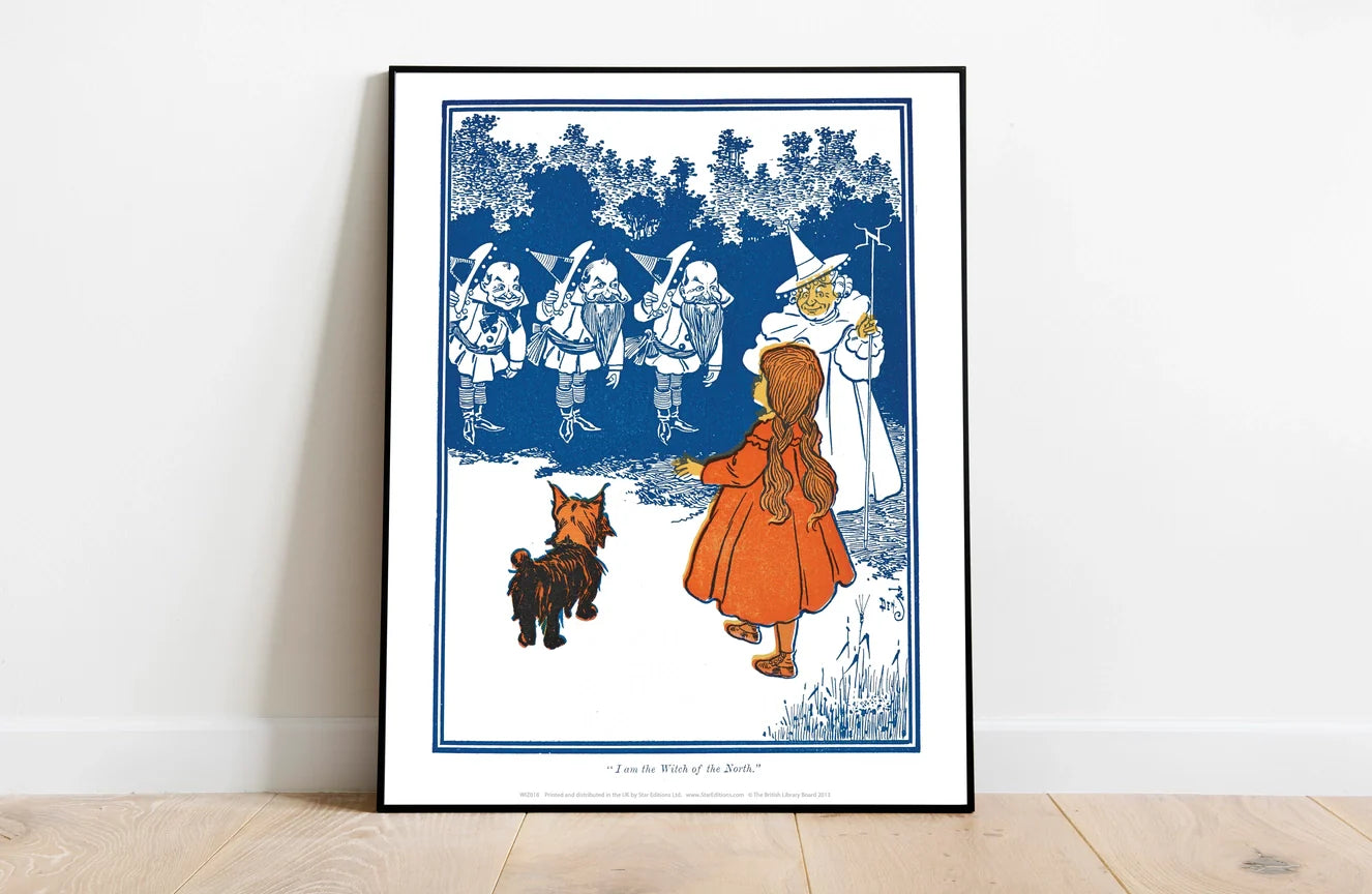 The Wonderful Wizard of Oz Collection- Glinda Good Witch of the North Art Print