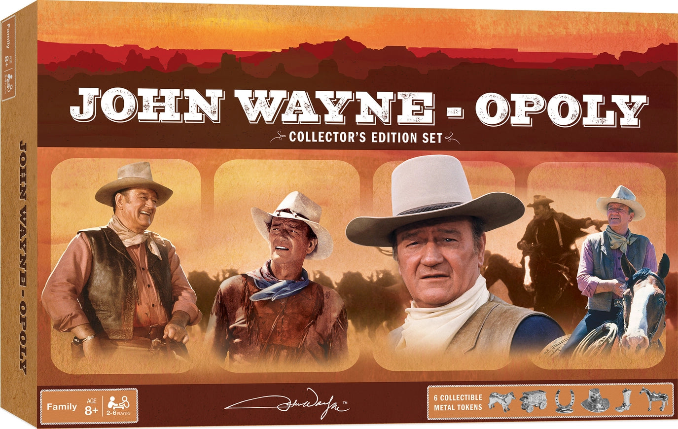 John Wayne Opoly Collector's Edition Set