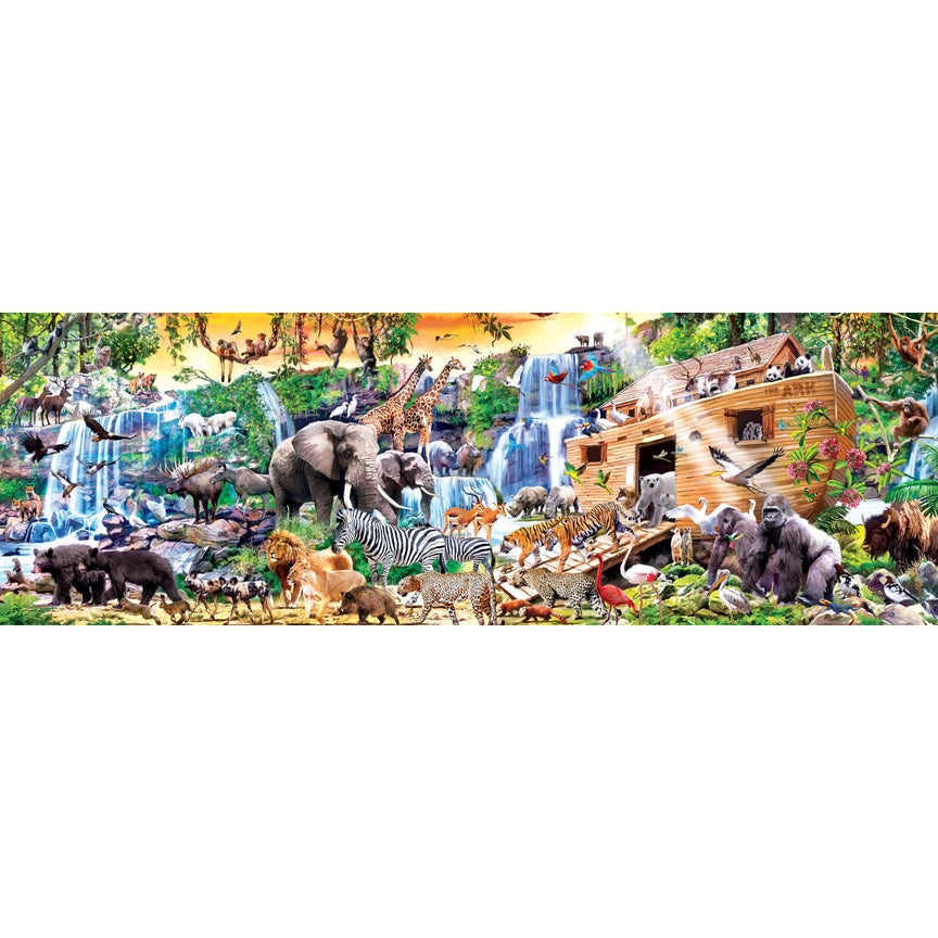 Noah's Ark Panoramic 1000 piece Puzzle