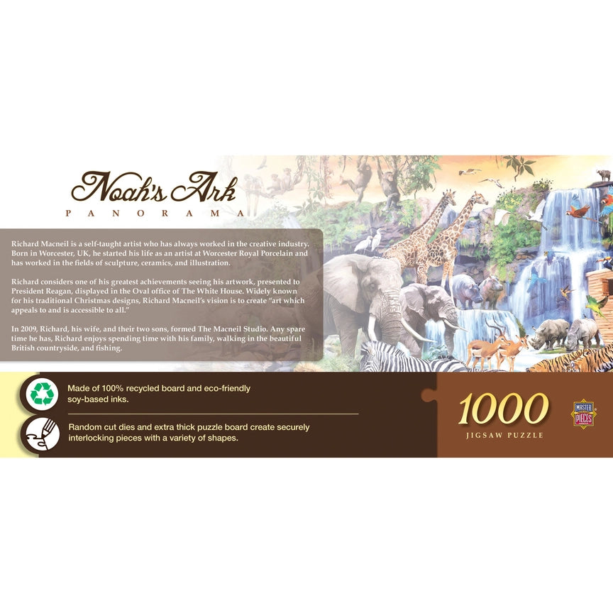 Noah's Ark Panoramic 1000 piece Puzzle