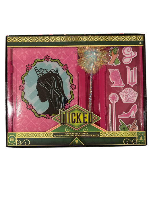 Wicked Glinda Journal Set with Pen and Stickers