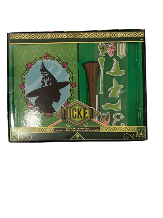 Wicked - Elphaba Journal Set with Pen and Stickers