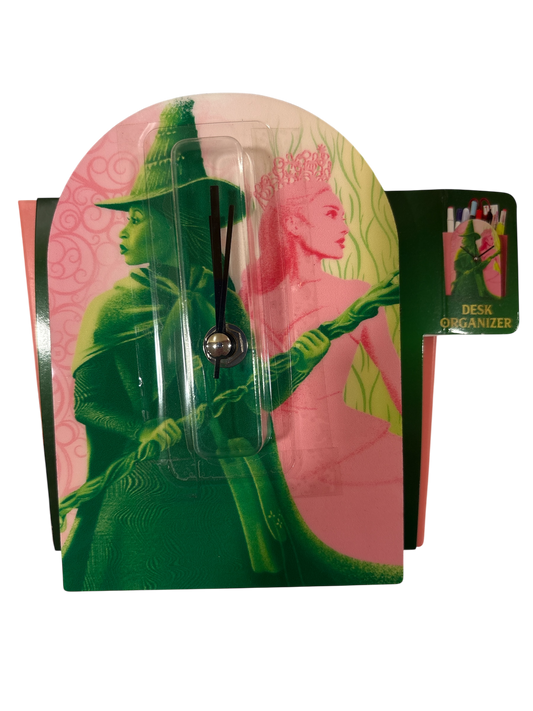 Wicked - Clock and Desk Organizer