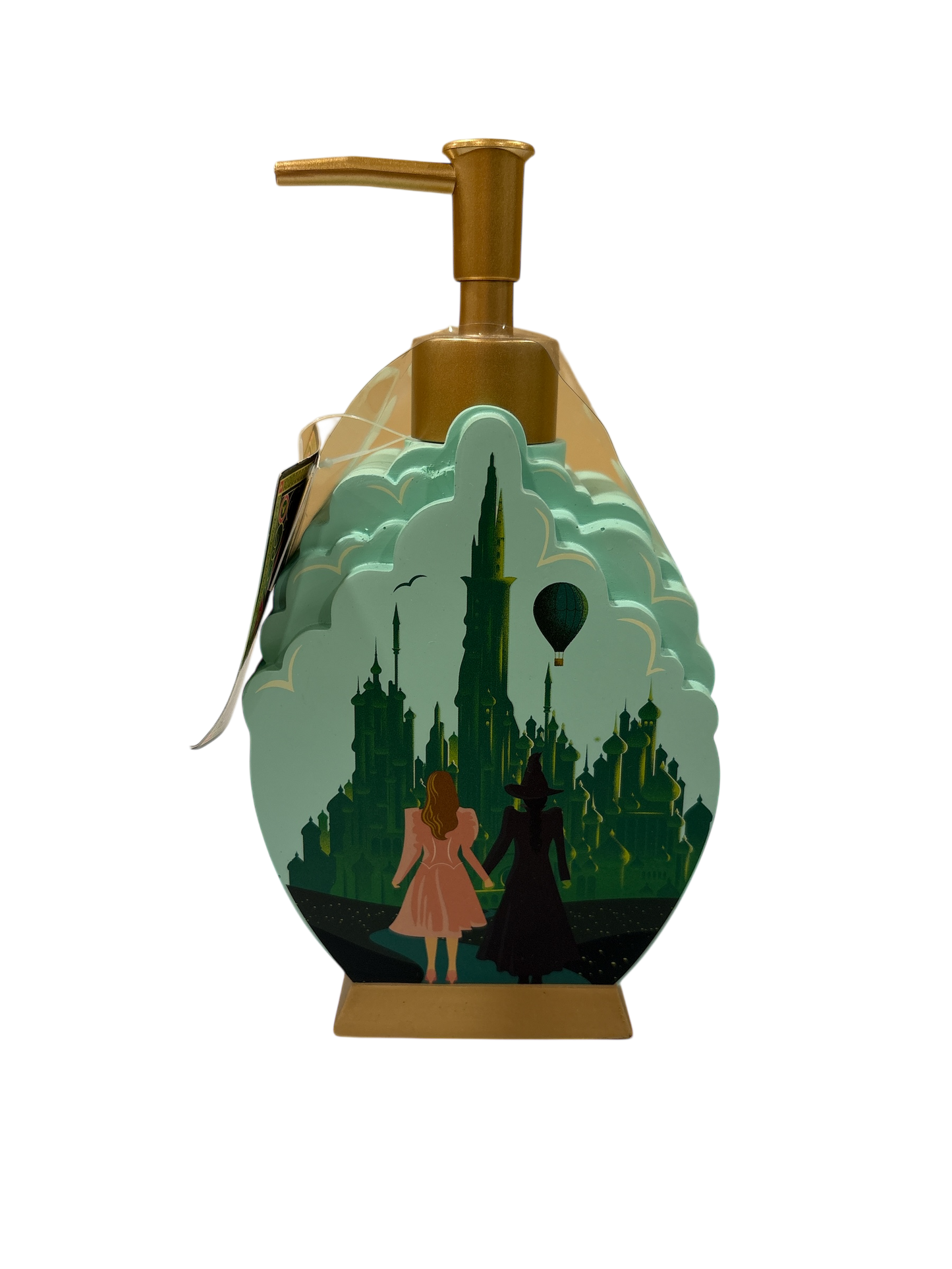 Wicked - Glinda and Elphaba with Emerald City Soap or Lotion Pump