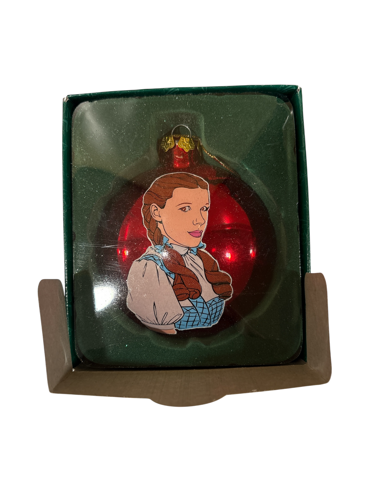 Wizard of Oz - Dorothy Gale Red Glass Ornament
