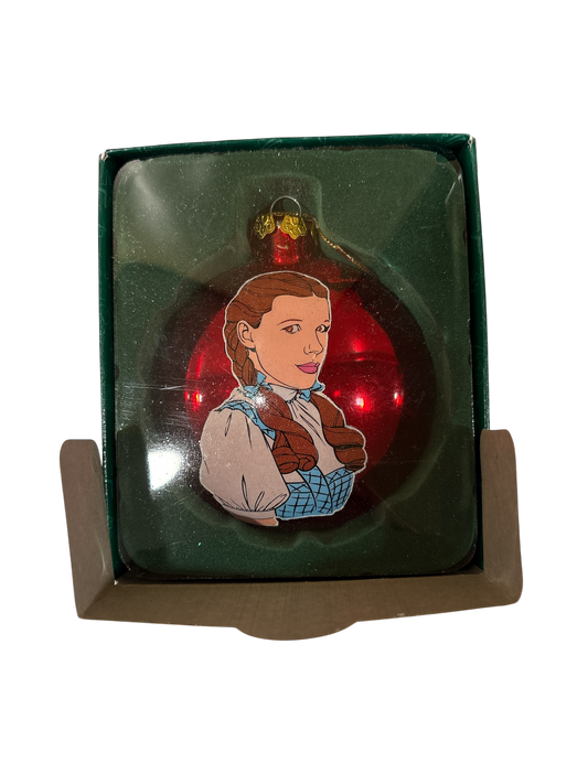 Wizard of Oz - Dorothy Gale Red Glass Ornament