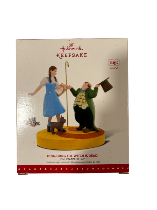Wizard of Oz - Ding-Dong the Witch is Dead Hallmark Ornament