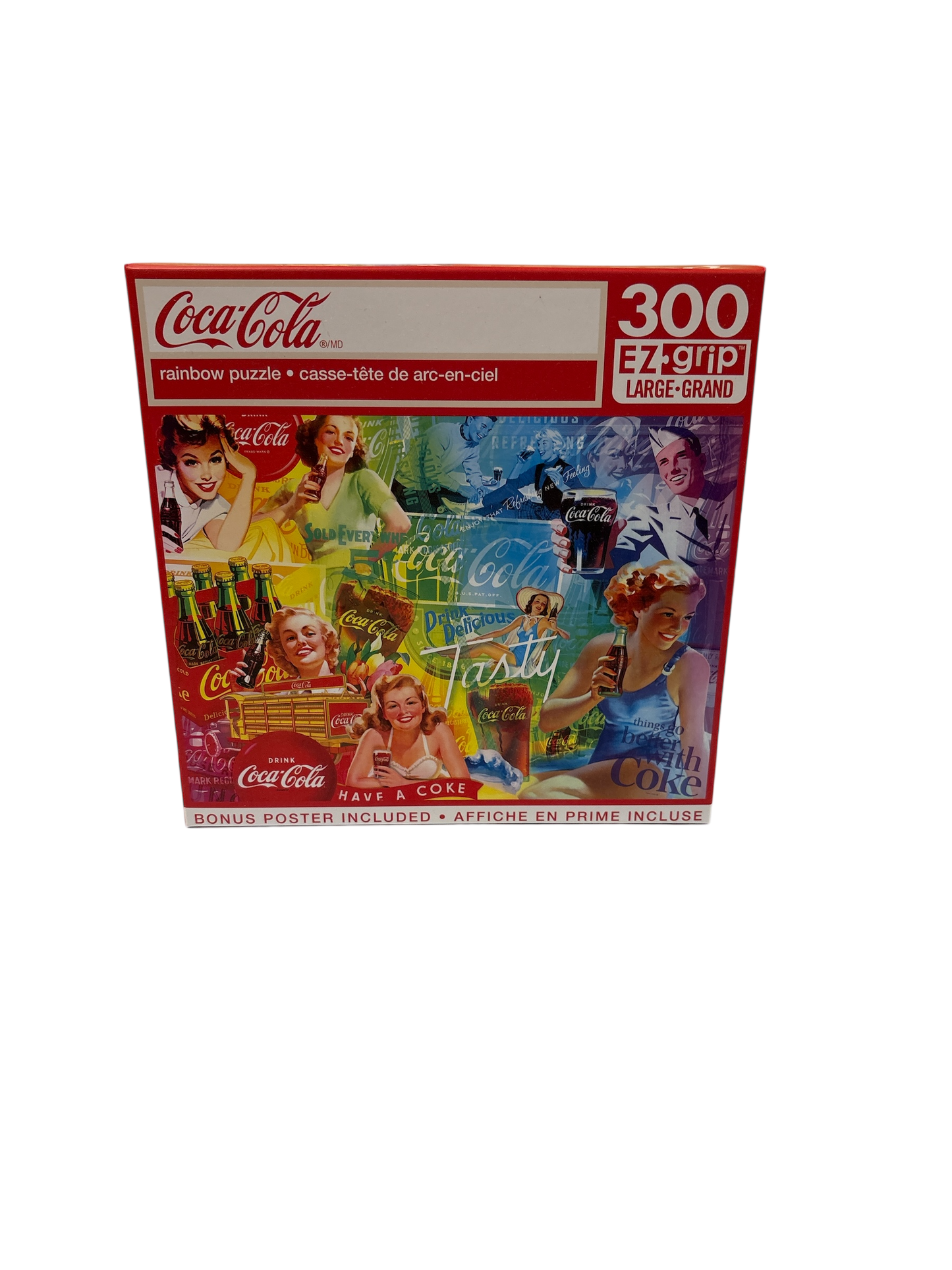 Coca-Cola Rainbow 300 Large piece Puzzle
