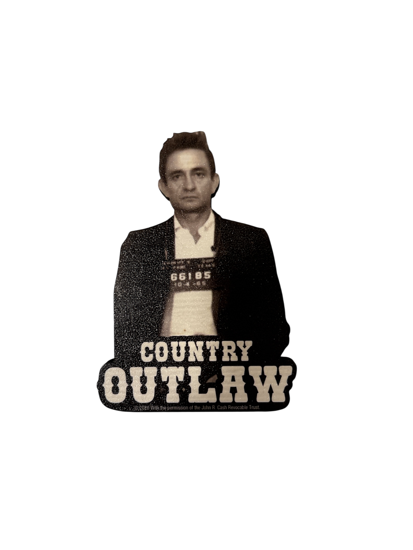 Johnny Cash Country Outlaw Chunky Magnet