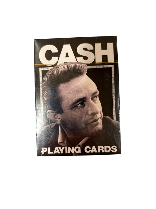 Johnny Cash Playing Cards
