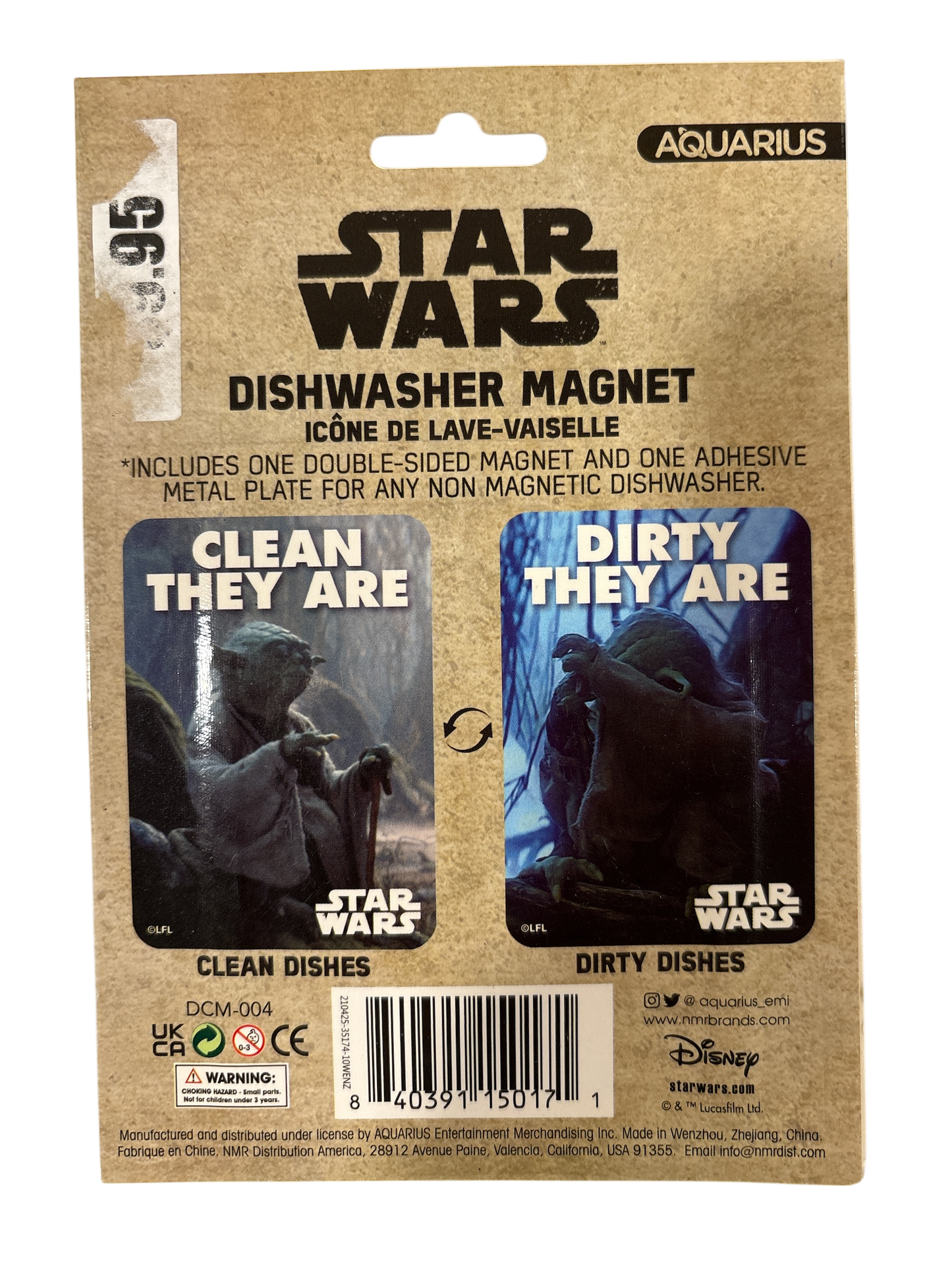 Star Wars Yoda Dishwasher Magnet