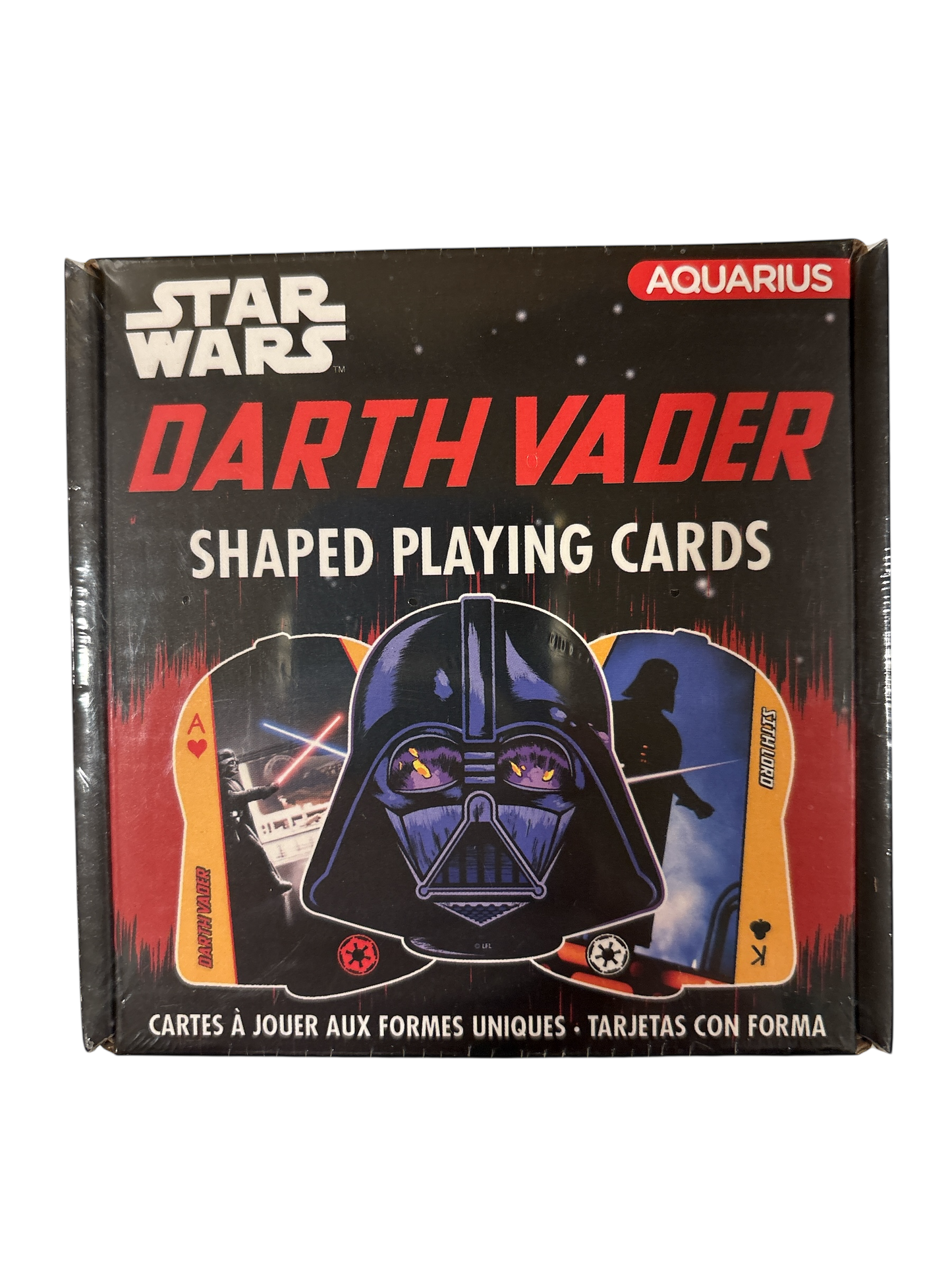 Star Wars Darth Vader Shaped Playing Cards
