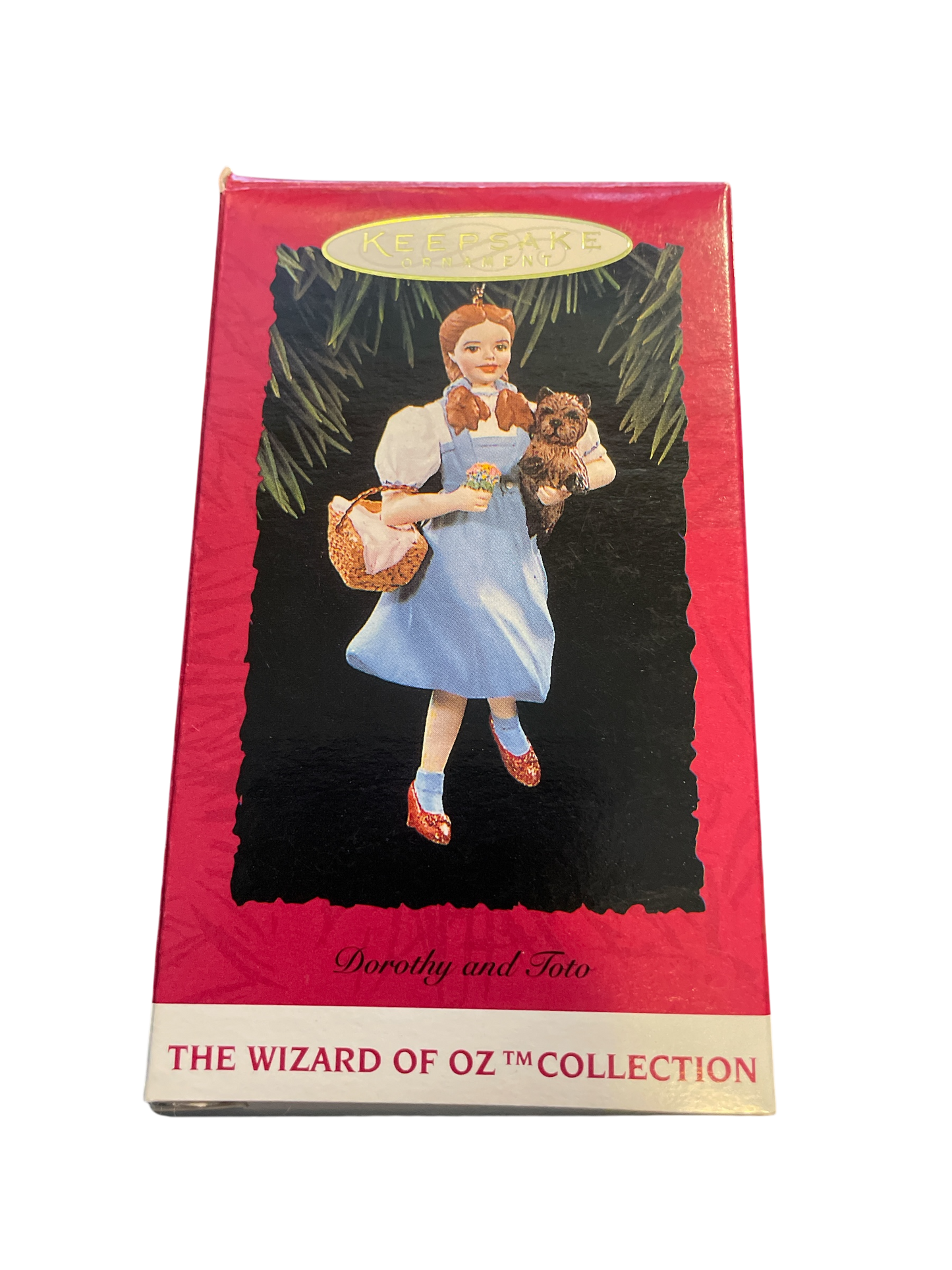 Wizard of Oz Dorothy and Toto 1994 Hallmark Ornament