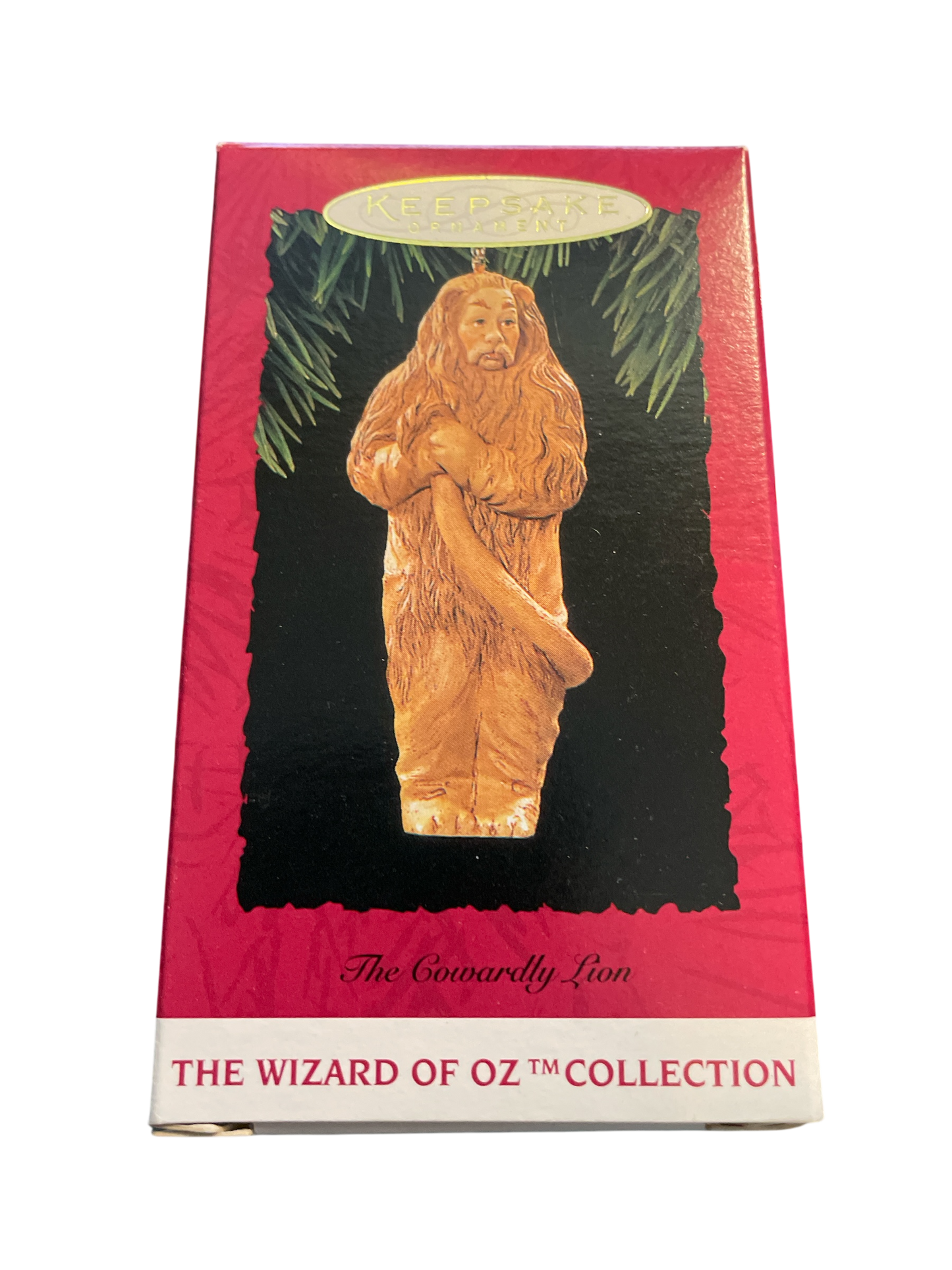 Wizard of Oz The Cowardly Lion 1994 Hallmark Ornament