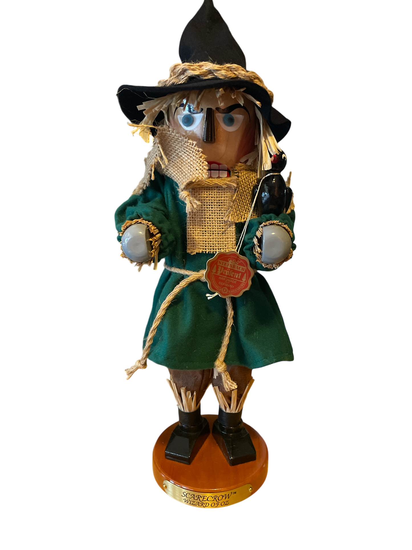 Wizard of Oz Scarecrow Steinbach Nutcracker -Retired & Signed