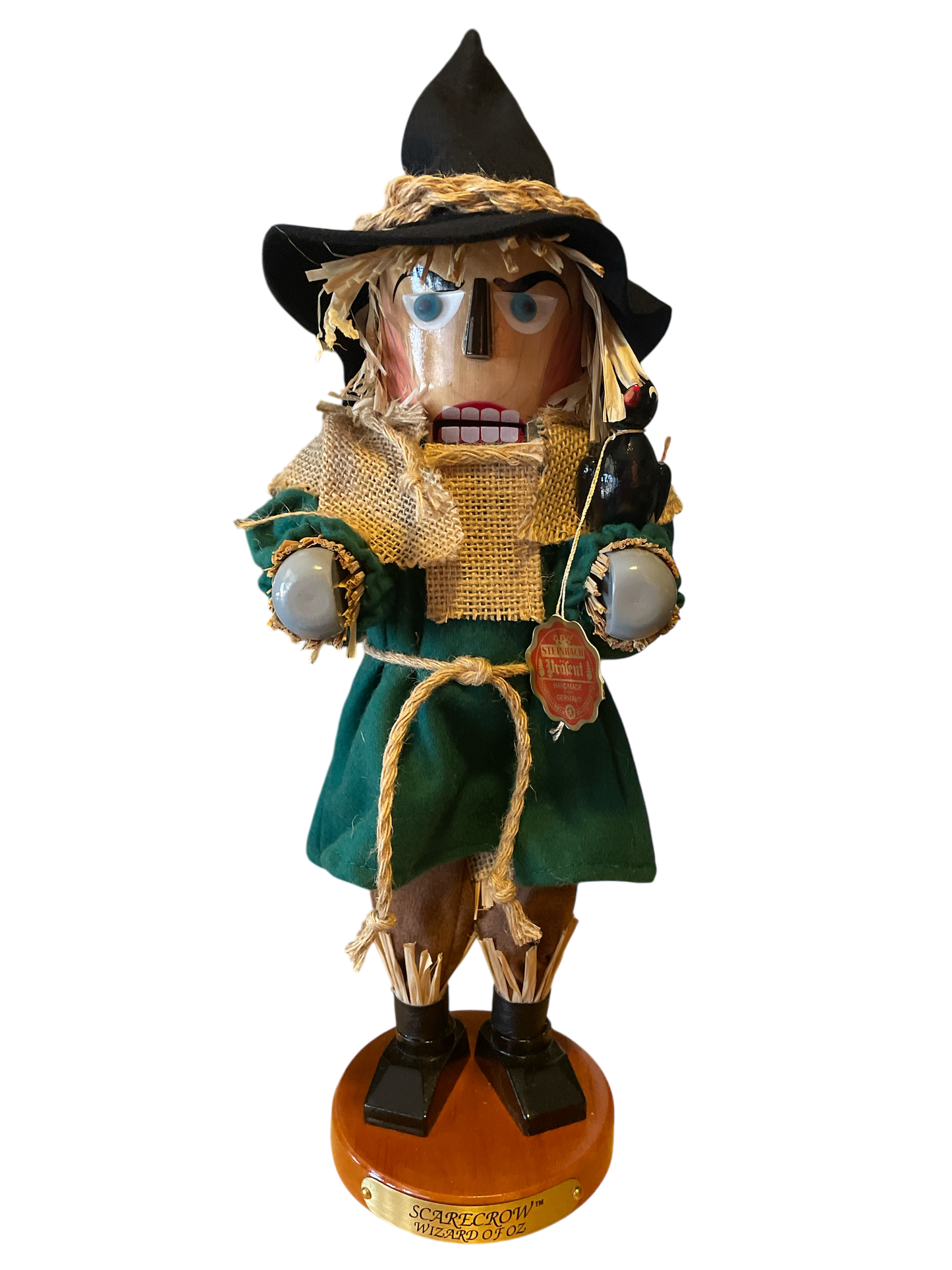 Wizard of Oz Scarecrow Steinbach Nutcracker -Retired & Signed