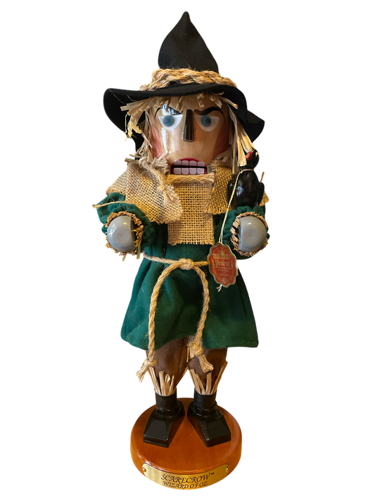 Wizard of Oz Scarecrow Steinbach Nutcracker -Retired & Signed