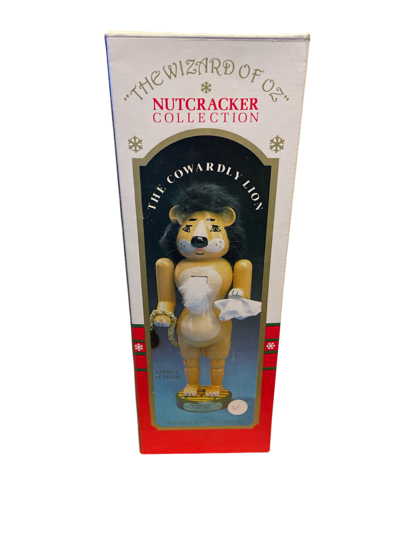 Wizard of Oz Cowardly Lion Nutcracker